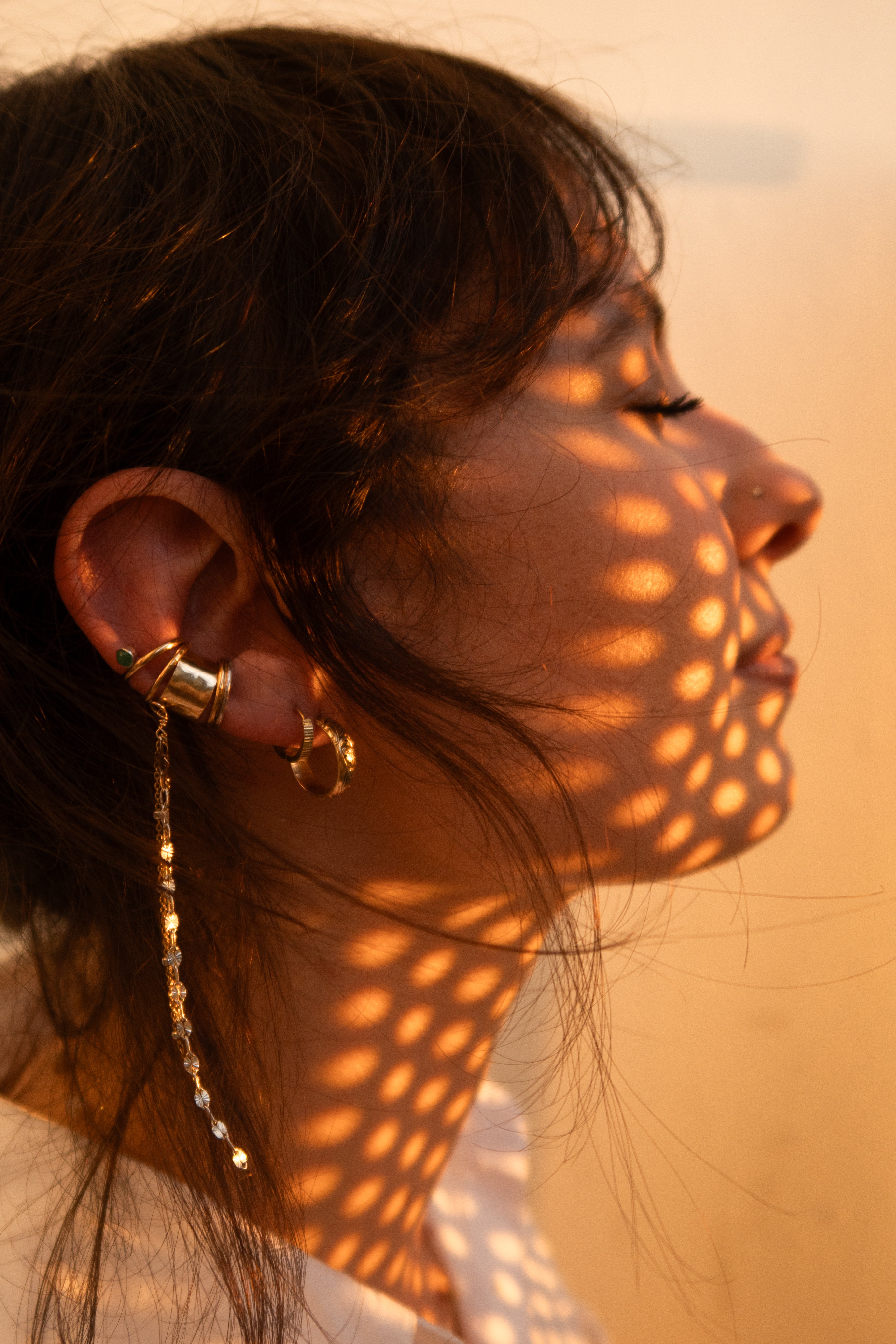 アクセサリー heres EAR CUFF GOLD ICE EAR CUFF 501 – h'eres