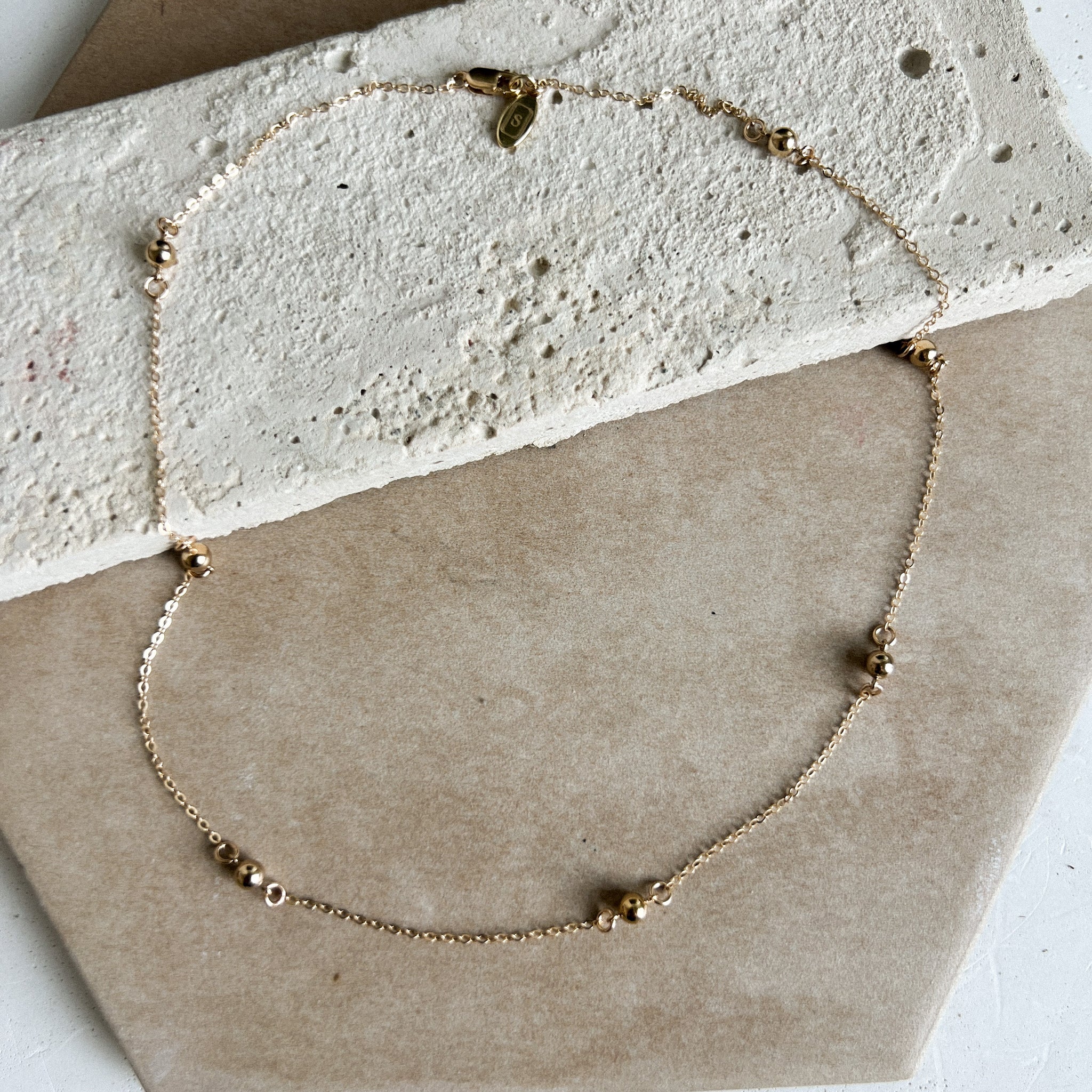Gold Dust Layer Necklace
